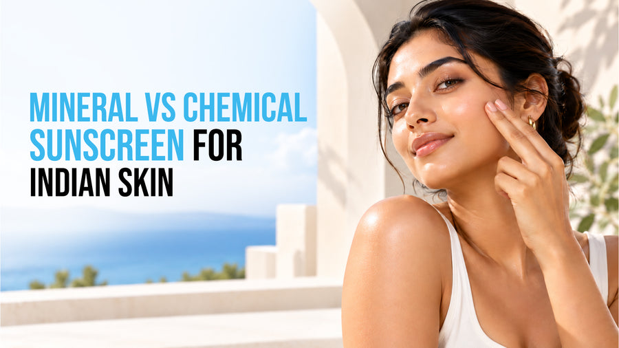 Mineral vs chemical sunscreen for Indian skin