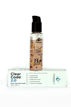 ClearCode 2.0 Nano Clean Face Wash | Rose PDRN + 9-Humectant  + Sal ACD302 Advanced Skin Cleanser