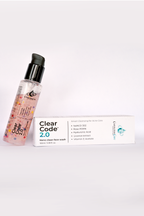 ClearCode 2.0 Nano Clean Face Wash | Rose PDRN + 9-Humectant  + Sal ACD302 Advanced Skin Cleanser