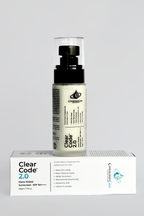 ClearCode 2.0 Nano Shield SPF 50 | Broad-Spectrum Mineral Sunscreen with Niacinamide — No White Cast, Non-Greasy for All Skin Type