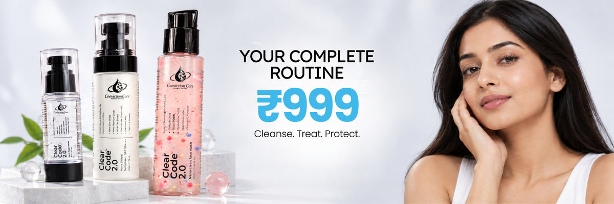 Your complete routine — Cleanse, Treat, Protect